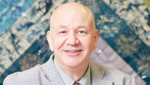 Stephen Butler photographed in August at his office in downtown Syracuse. Photo by Chuck Wainwright.