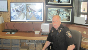 Lt. John Anderson stands at the current command post of the special patrol unit in Onondaga County, currently based in the Onondaga County building complex in downtown Syracuse.