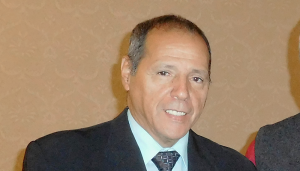 Oscar Vergara coaches at Bishop Ludden. He won a prestigous state award recently.