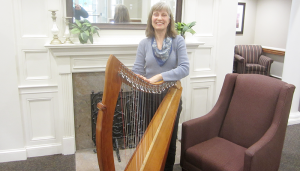 Alexandra Coursen, the runner-up in the recent Hidden Gem international harp concert and composition competition in England.
