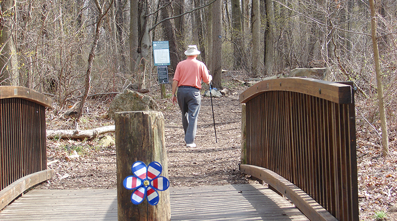 Greenbelt Nature Center is three times the size of Central Park and a contiguous stretch of green land with miles of hiking trails.