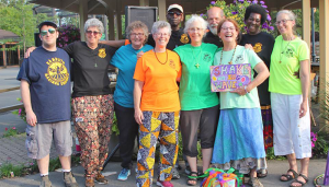 Kambuyu Marimba Ensemble in a recent event at Rosamond Gifford Zoo in Syracuse.