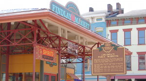 No visit to Cincinnati is complete without a stop at Findlay Market to get a bite to eat and enjoy some of the entertainment it offers.