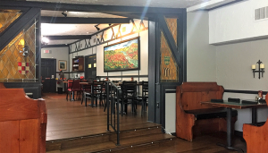 The renovated restaurant is brighter than the old restaurant, but still retains much of the original charm.