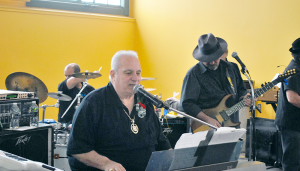Mickey Vendetti, 75, is the bandleader, keyboardist and singer at Mickey Vendetti and the Goodtime Band. Vendetti, who plays alongside his two sons, Mickey Jr., 56, and Josh, 47, has been in the local music business for 60 years.