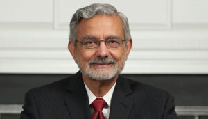 Dr. Mantosh Dewan at his office at SUNY Upstate Medical University on Nov. 20. Photo by Chuck Wainwright.