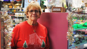 At 65, Sue Speach is still involved in Speach Family Candy Shoppe, a business started in 1920 by her late husband’s grandfather Michael Speach