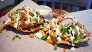 The critter tinga ($9.90) at Carmelita’s: “The flavor is really freaking delicious.”