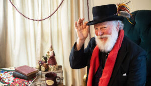 The performance of “A Dickens Christmas,” has become a holiday tradition in Skaneateles and can draw as many as 5,000 visitors to the area each weekend, according to the Skaneateles Chamber of Commerce. Jim Greene plays the role of Charles Dickens. Photo Credit: Jim Green
